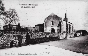 Le cimetière de Landeronde - Début XXe
